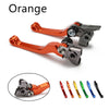 Motorcycle modified horn brake lever