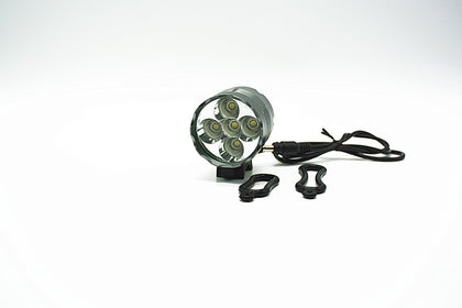Color: 5T6 4 - LED Mountain Bike Headlight 5T6 Bicycle Light