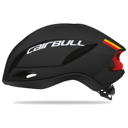 Color: Matte black red - Road Break Wind Mountain Bike Riding Helmet Aerodynamic