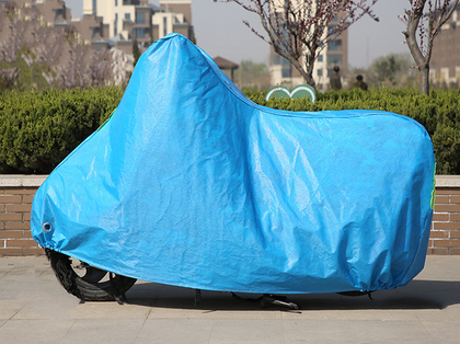 Color: Blue, Specification: L - Motorcycle cover