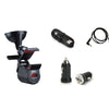 A7 Car Hands Free FM Transimittervs 360 Degree Rotation Phone Holder