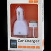 CC37-IPA3 5.0V/4600mA White Dual USB Car Charger For Mobile Phone