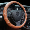 Massage Texture Leather Steel Ring Wheel Cover for 15 Inches Wheel Size Car