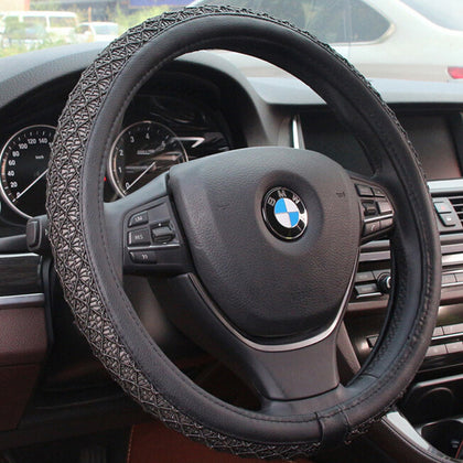 38cm PU Gubbins Car Steel Ring Wheel Cover for 15 Inches Wheel Size Car