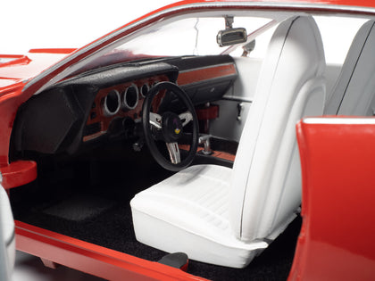 1972 Plymouth Road Runner GTX Rallye Red with White Stripes and Interior 