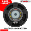 5 Core 10 Inch Subwoofer Speaker o 750W Peak o 4 Ohm Replacement Car Bass Sub Woofer o w 1.25" Voice Coil o 23 Oz Magnet- WF 10120 4OHM