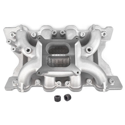 7564 Aluminum Air-Gap Dual Plane Engine Intake Manifold for Ford 351C 2V