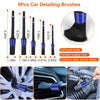 26Pcs Auto Detailing Brush Kit Exterior Interior Car Cleaning Brush Drill Set Auto Buffing Sponge Pads