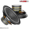 5 Core 8 Inch Subwoofer o 1000W PMPO 4 Ohm Car Bass Sub Woofer o Replacement Speaker w 1" Voice Coil o Bocinas Para Carro- WF 890 DBL