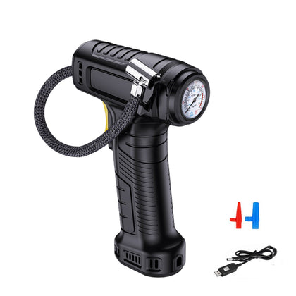 Tire Inflator Portable Air Compressor Automatic Rechargeable 11.1V Battery with 1.64 Ft Inflation Wireless pointer model