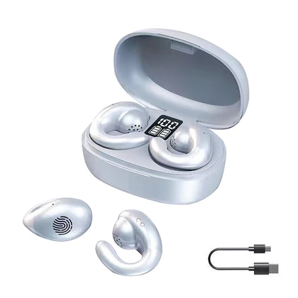 S29 Wireless Earbuds Noise Canceling Mic In Ear 9D Stereo Earphones Smart LED Digital Display Headset For Smart Phone Laptop Digital display white