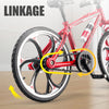 1:8 Simulation Mountain Bike Flat Head Alloy Sliding Steering Bicycle Model Ornaments For Collection Home Decoration blue