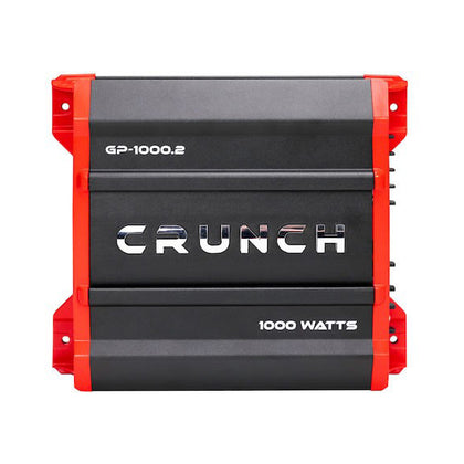 Crunch Ground Pounder 2 X 250 @ 4 Ohms 2 X 500 @ 2 Ohms 1 X 1000 Watts @ 4 Ohms Bridged