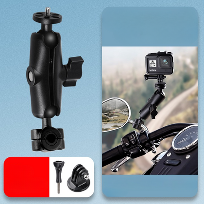 Color: 1 - Motorcycle Bracket Gopro Bracket Insta360Oner Accessories 360 Panoramic Sports Camera