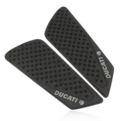 Motorcycle Rubber Traction Decals Stickers Anti Slip Pad for DUCATI 848 EVO 1098 1198 black