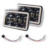 300 W 5 inch LED Headlights 4x6 Led Sealed Beam Headlamp Led Headlight for Jeep Wrangler