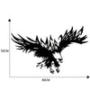 50 * 80cm Animal Eagle Car-styling Motorcycle Car Sticker Vinyl Decal white