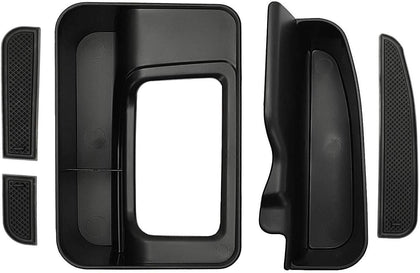 Gear Shifter Box Center Console Storage Automatic Transmission Side Organizer Tray Interior Accessories for 2018-2020 Jeep Wrangler JL JLU & 2020 Gladiator JT