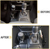 Gear Shifter Box Center Console Storage Automatic Transmission Side Organizer Tray Interior Accessories for 2018-2020 Jeep Wrangler JL JLU & 2020 Gladiator JT