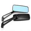 8mm 10mm Motorcycle Rearview Side Mirrors for Honda Yamaha Kawasaki Street Sports Bike Chopper Cruiser Motorcycle  black