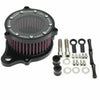 Air Cleaner Intake Filter Motorcycle Air Filter silver