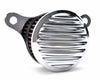 Ribbed Air Cleaner Kit 4 inch Intake Filter  silver
