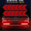 12PCS Big Car Night Warning Reflective Sticker Scratch Modified Electric Motorcycle Body Sticker  yellow
