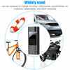 Portable 12v Car Digital Air  Tire  Pump With Multi-purpose Nozzle Led Display Auto Electric Built-in Radiator Inflator Compressor black