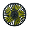 Usb Car Headrest Fan Mini Rear Seat 3-speed Adjustable Air Cooling Blowing Fans Plug And Play F407 black