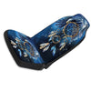 Car Driver Seat Cover Cool Style Eye-catching Seat Protector Wear-resistant Interior Supplies blue
