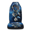 Car Driver Seat Cover Cool Style Eye-catching Seat Protector Wear-resistant Interior Supplies blue