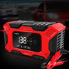 Full Automatic Car Battery Charger Lcd Display 12v Intelligent Fast Power Charging Pulse Repair Charger US Plug
