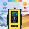 Quick Car Battery Charger 12v/24v Intelligent 7-stage Automatic Charging with Display for Lead-acid Battery US Plug