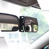 Car Interior Rearview Mirror Auxiliary Mirror Adjustable Wide-angle Curved Surface For Rear Baby Observation black