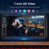 7 Inch Double Din Car Stereo for Carplay Android Auto Wire Control Fm Radio Audio System Aux/USB Drive Black