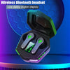N35 Wireless Earbuds Noise Canceling Mic In Ear Gaming Headset With LED Power Display Charging Case For Phones Laptop yellow