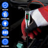 Electrical Tester Pen Battery Tester Automotive With Clip Digital Display System Spring Light Weight Electric Test Pen For Car Truck Motorcycle red