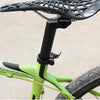 25.4mm Aluminum Alloy Mountain Road Bike Bicycle Straight Seat Post Seatpost Lengthening Tube black_Length 450mm