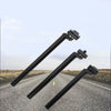 25.4mm Aluminum Alloy Mountain Road Bike Bicycle Straight Seat Post Seatpost Lengthening Tube black_Length 450mm