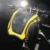 Bike Mountain Bike Waterproof Front Handle Bar DSLR Camera Bag blue_One size