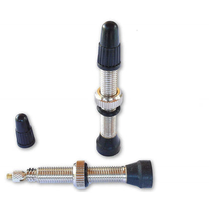 Mountain Bike Tubeless Presta Valve Extender 40mm Removable Fine Copper Bicycle Extended Air Nozzle Bike Tubeless Tire Valve Extender copper