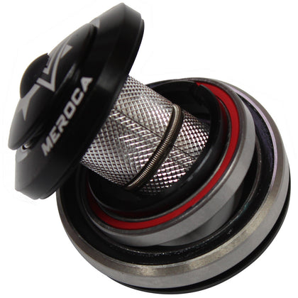Meroca 42/41. 8-52mm Tapered Bearing Mountain Bike Carbon Frame Built-in Bearing Set Expansion Core Bearing Kit  black