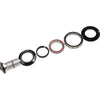 Meroca 42/41. 8-52mm Tapered Bearing Mountain Bike Carbon Frame Built-in Bearing Set Expansion Core Bearing Kit  black