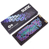 SUMC Bike Chain 9 10 11 12 Speed Bicycle Variable Speed Chain MTB Mountain Road Bicycle Chain  SX9EL colorful