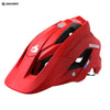 Bikeboy Bicycle Mountain Bike Helmet Riding Integrally Molded Bicycle Highway Men And Women Safe Accessories Equipment Black red yellow_Free size