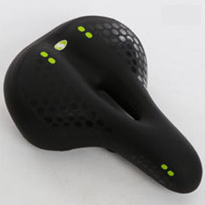 Mountain Bike Cushion with Light Thicken Widen Seat Comfortable Bike Seat Little green_270*200mm