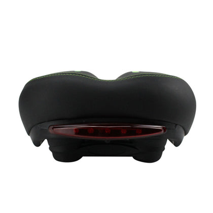 Mountain Bike Cushion with Light Thicken Widen Seat Comfortable Bike Seat Little green_270*200mm