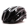 Ultralight Racing Cycling Helmet with Sunglasses Intergrally molded MTB Bicycle Helmet Mountain Road Bike Helmet Silver red_L (57-63CM)