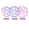CNC Mountain Bike Cycling Brake Disc Floating Rotor 160/180/203mm Rotors MTb Bicycle Accessories Tools 180MM colorful hollow