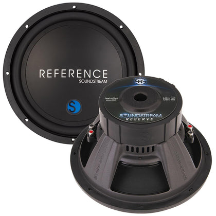 Soundstream Reserve 12 Subwoofer 1000W RMS/2000W Max Dual 4 Ohm Voice Coils